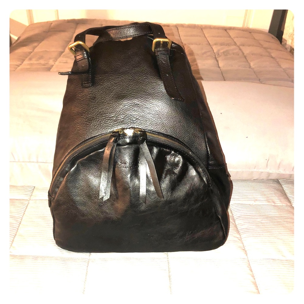 Z glory leather works backpack brand new